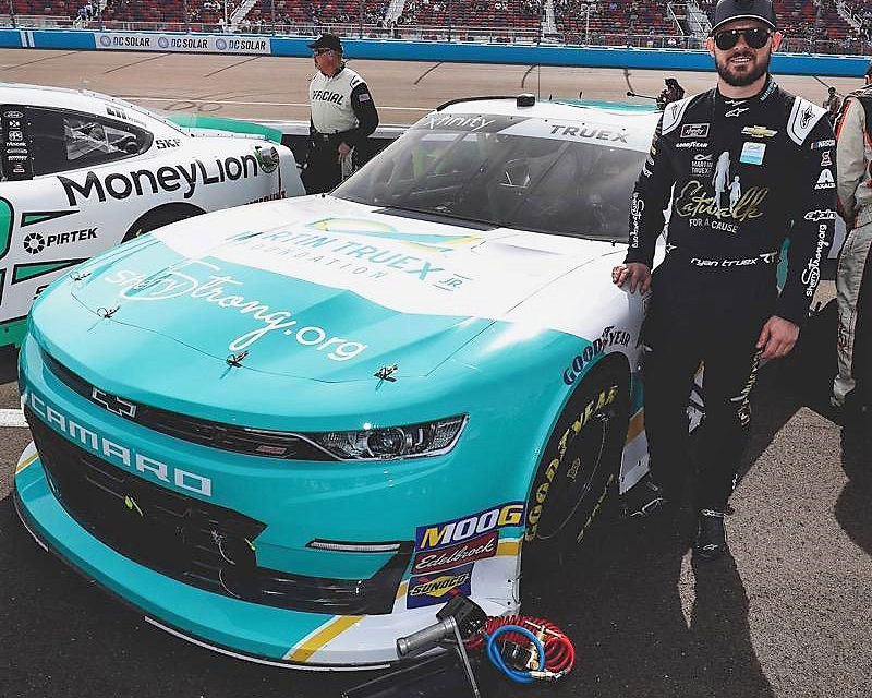 Truex to Carry SherryStrong, Catwalk for a Cause on No. 8 at ISM Raceway